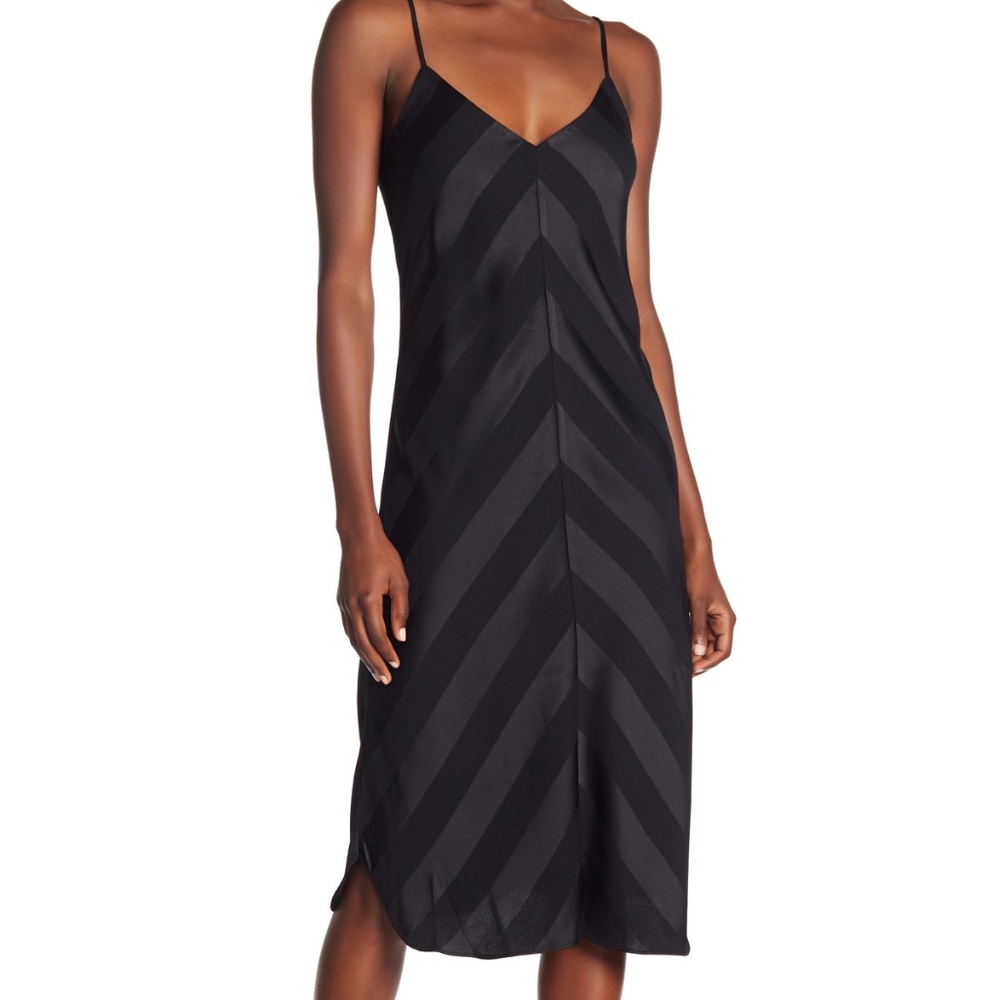 NWT Kendall & Kylie black slip dress